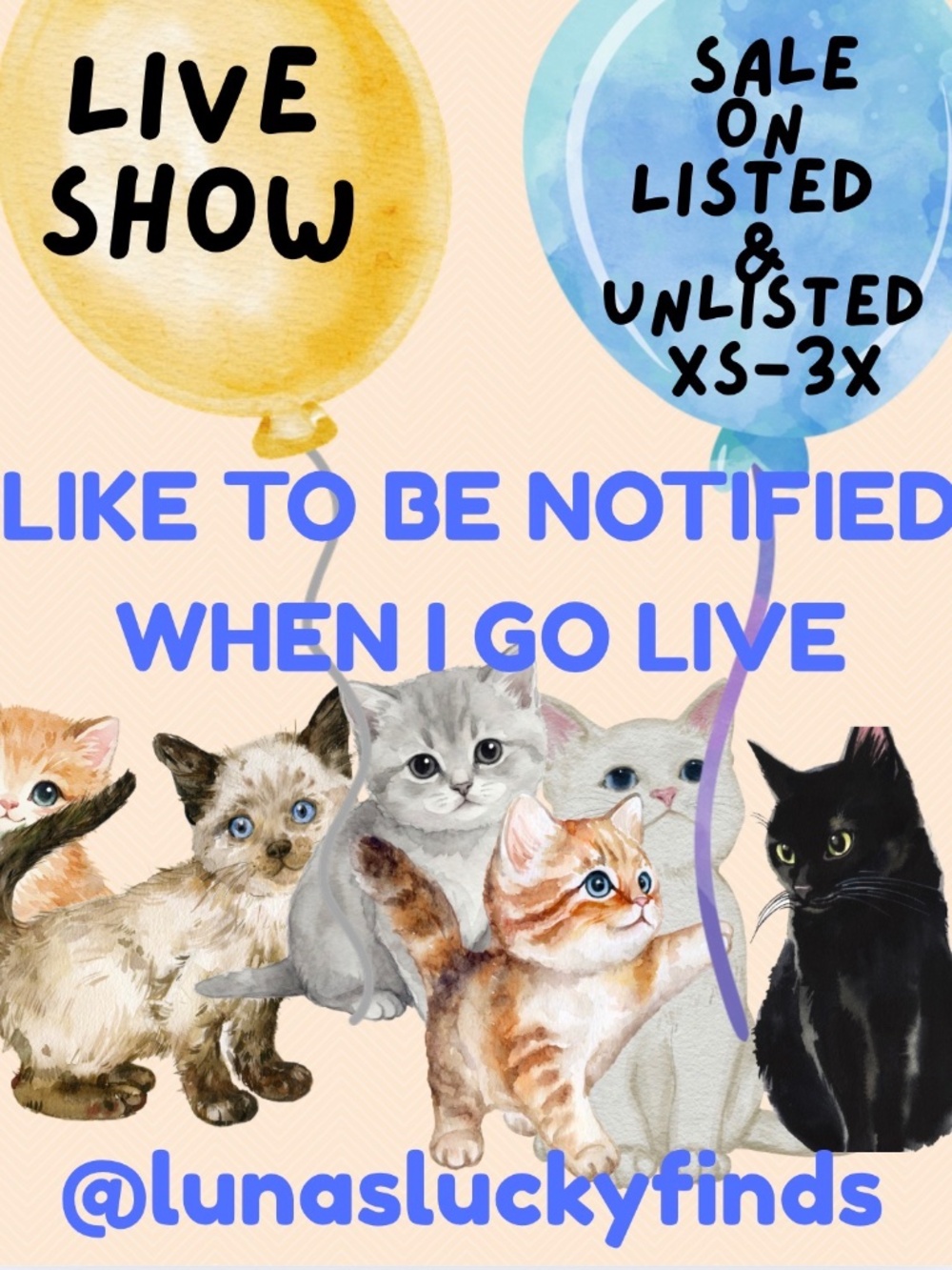 Like This Listing For A Heads Up When I Go Live